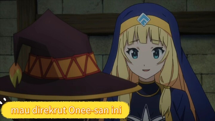 #KompetisiKreasiUnggahan5, Megumin mau diajak join ama Onee-san ini