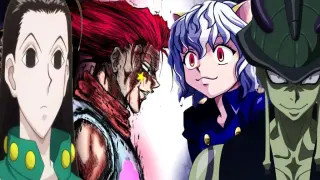 HISOKA & ILLUMI VS MERUEM & PITOU (HunterXHunter) FULL FIGHT HD