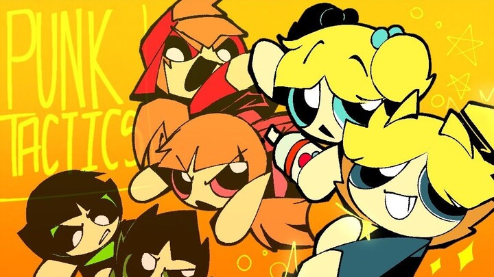 【The Powerpuff Girls】Punk Tactics☆ [Animation MEME] - (ft. PPG & RRB)
