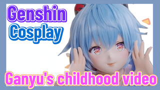[Genshin,  Cosplay] Ganyu's childhood video