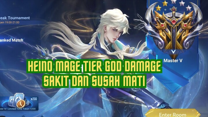 MASTER 5 TIPS PAKAI HEINO MAGE TIER GOD 🍀 HONOR OF KINGS