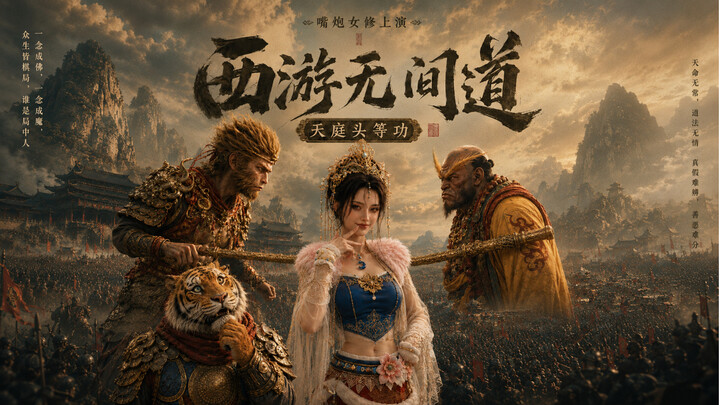 Journey to the West versi mata-mata! Pendekar wanita pembual bersekutu dengan Raja Monyet mengguling