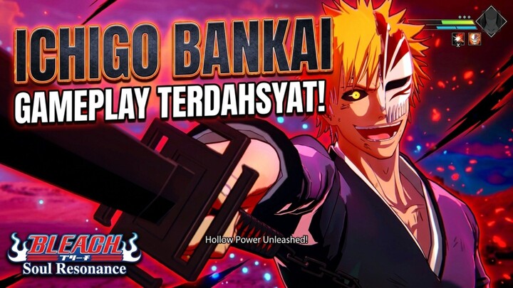 Ban..Kai.. !!! Ichigo Bankai Hollow mode Dahsyat banget Power nya .. !!
