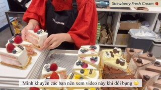 Cafe Vlog| Strawberry fress cream #cafevlog #life