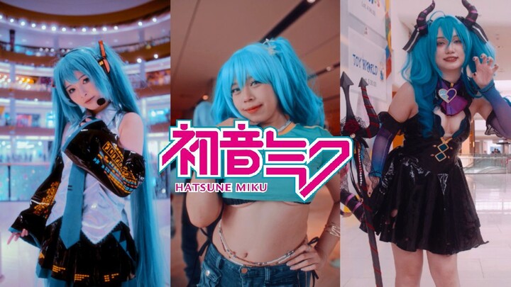 HATSUNE MIKU VOCALOID COSPLAY!