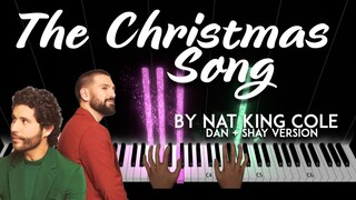 The Christmas Song (original by Nat King Cole) - Dan + Shay version piano cover + sheet music