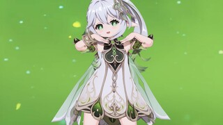 纳西妲热爱105°C的你【原神MMD】