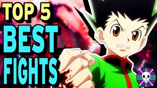 Top 5 BEST Fights | Hunter X Hunter