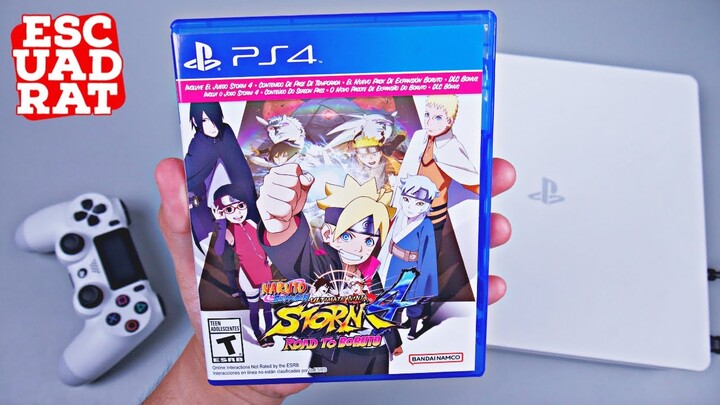 Naruto Shippuden: Ultimate Ninja Storm 4 Road To Boruto PS4 Unboxing & Gameplay