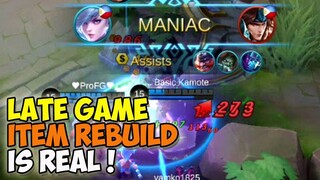 Mobile Legends Item Build Strategy Tip #1: Late Game Item Rebuild