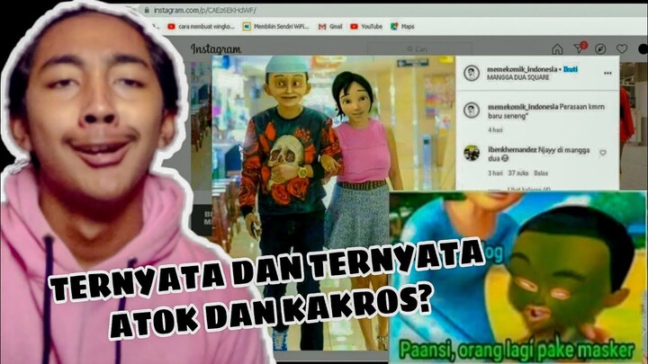 REACTION - MEME UPIN IPIN NGAKAK TERBARU 2020 #1