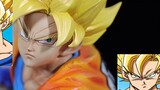 [Congcong's review video] P1S Dragon Ball statue, Super Saiyan 2, Super Saiyan 3, Black-haired Goku 