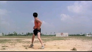 Shaolin Soccer (2001) - Steel Leg Trains Scene (3/12) | Movieclips