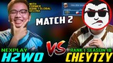 (MATCH 2) H2WO with Former RANK 1 GLOBAL SELENA vs. CHEYTZY and RANK 1 GLOBAL DIGGIE ~ MLBB