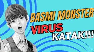 BASMI VIRUS MONSTER KATAK PAKAI PISTOL TANGAN?!?!👾👾💥 - Manga Jagaaan