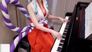 [Datang dan belajar piano dari adikku] One Piece Luffy Lagu pembuka ONE PIECE OP ke-24