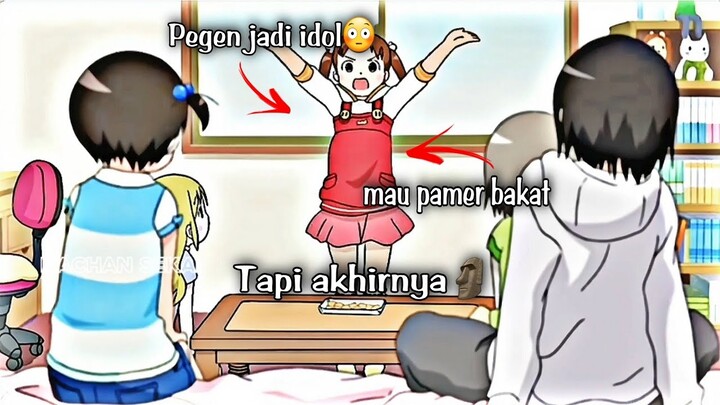 Katanya mau jadi idol tapi malah pindah alam🗿 || Anime: Ichigo Mashimaro ~ Nachan Sekai