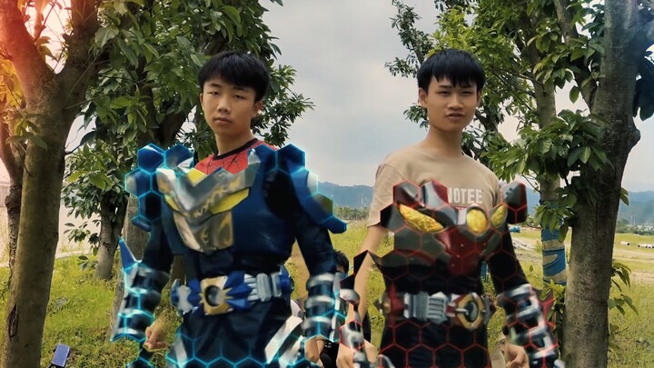 [Armor Hero Emperor] Flame Dragon and Wind Eagle come to the rescue! !