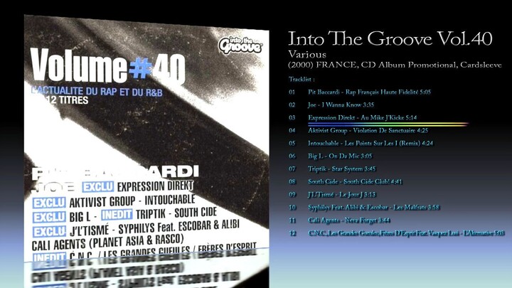 Into The Groove Vol.40 (2000) Various [CD Album Promotional]