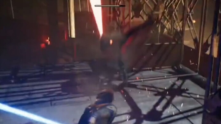 Cuando juegas Star Wars creyendo que eres Kratos 💀⚔️Hashtags: #GodOfWar #StarWarsJedi #Inquisitor