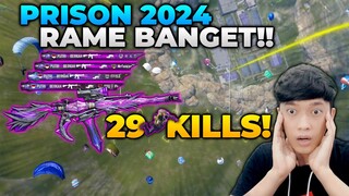 HERAN BANGET !! PRISON DI TAHUN 2024 JADI RAME BEGINI! LANGSUNG TEMBUS 29 KILLS !!- PUBG MOBILE