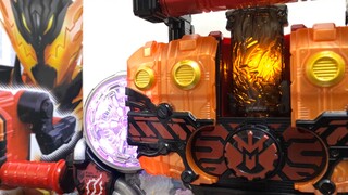 Seri DX Kamen Rider Build Cross-Z Magma DX Lava Fist Demonstrasi Botol Lava Naga