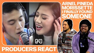 PRODUCERS REACT - Arnel Pineda & Morissette Amon I Finally Found Someone Wish 107 5 Bus Reaction