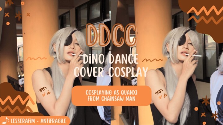 Le Sserafim “Antifragile" 2 Dance Cover Cosplay as Quanxi Chainsaw Man by Dino #JPOPENT #bestofbest