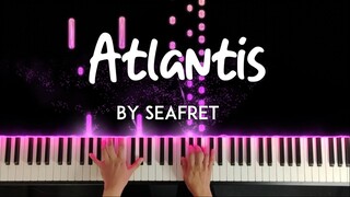 Atlantis by Seafret piano cover + sheet music