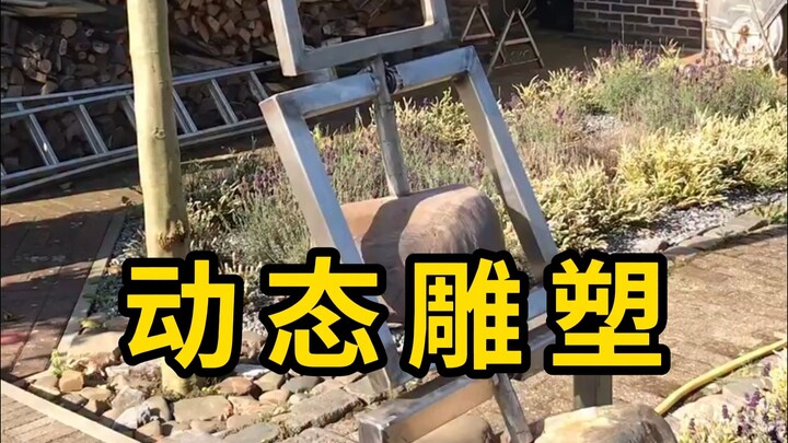 Tác phẩm điêu khắc động chủ yếu dựa trên nguyên lý đòn bẩy!