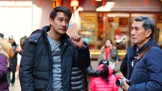 Bintang Thailand Pong membawa keluarganya berlibur ke Sichuan, dengan antusias berfoto bersama pengg