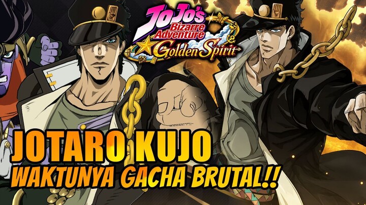 WAKTUNYA GACHA LIMITED BANNER JOTARO KUJO!!! - JOJO'S BIZARRE ADVENTURE : GOLDEN SPIRIT
