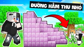 MINECRAFT nhưng có ĐƯỜNG HẦM THU NHỎ? Siro và Sammy trở thành TÍ HON nhưng vẫn PARKOUR SIÊU PRO