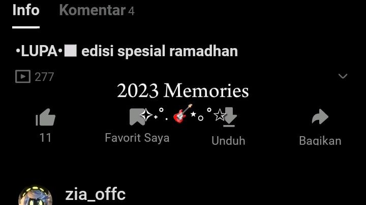 2023 my memories in Bstation💐