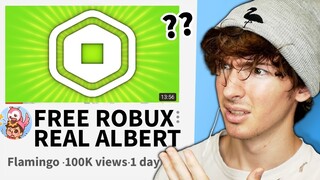 A Roblox youtuber is pretending to be ME to scam people...