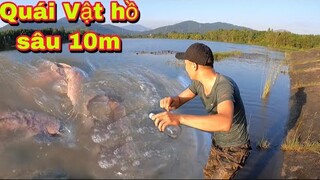 Câu Cá Ở Hồ Thuỷ Lợi Lớn Nhất Miền Bắc Được Thuỷ Quái Khổng Lồ | Đại Vùng Cao