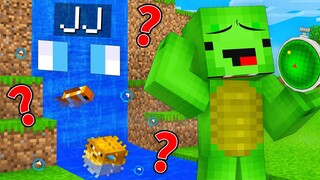JJ Became FAKE WATER To Prank Mikey in Minecraft (Maizen)