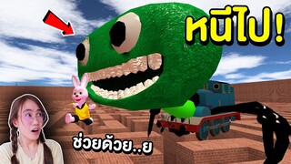 หนีไป !! รถไฟโทมัสหัวเขียวสุดหลอน บุกเขาวงกต | Mind&Nat