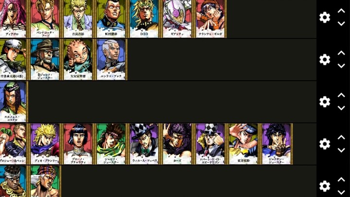 (Slightly violent discussion) JOJO Battle of the Stars ASB R Ranking of all 54 character strengths