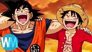 TOP 10 des CROSSOVERS d'ANIMÉS les plus FOUS !