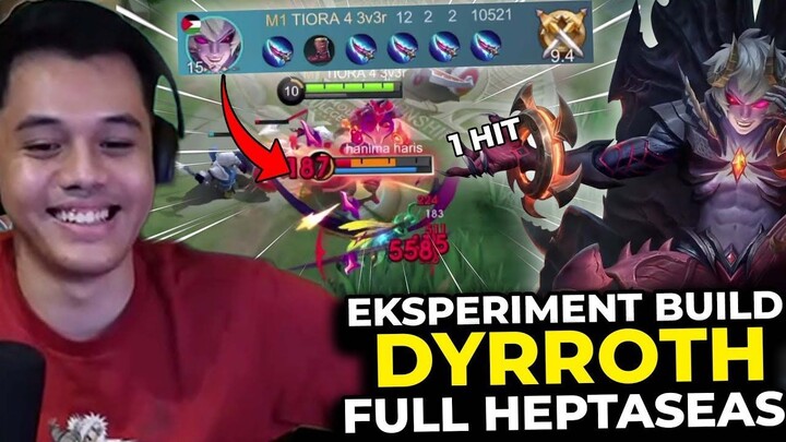 Eksperiment Bikin 5 Item Heptaseas Buat Dyrroth!! Sekali Skill Langsung Sekarat!