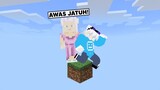 Aku & @AKUDAP Pergi Menjelajahi 9 Dunia Dalam Satu Block! - Minecraft Indonesia One Block