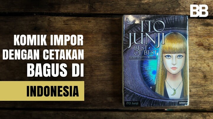 Review KOMIK ITO JUNJI - Best Of Best - Venus In The Blind Spot | Junji Ito Manga | Komik Akasha