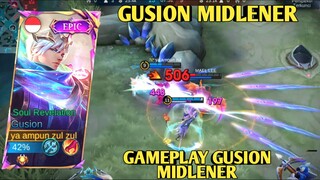 GAMEPLAY GUSION MIDLENER, CARA GUSIONKU LOCK MUSUH