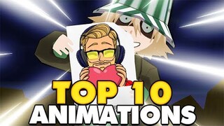 MON TOP 10 ANIMATIONS ATTAQUES SPÉCIALES ♦ Bleach Brave Souls