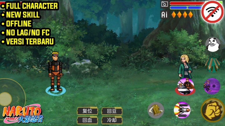 Keren!! Game Naruto Mobile Fighter Pixel Art Terbaru 2024