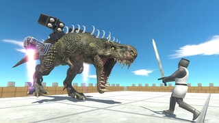 New Update Rocket Launcher T-Rex - Animal Revolt Battle Simulator