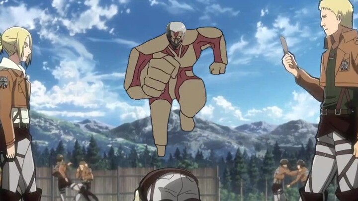 Reiner, who revealed his identity as a giant in armor during the training period