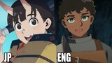 Delicious in Dungeon JP vs ENGLISH DUB | Episode #14