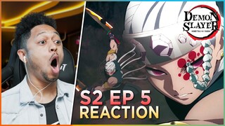 Lets Get FLASHY! Demon Slayer Entertainment Arc (Season 2) Episode 5 REACTION